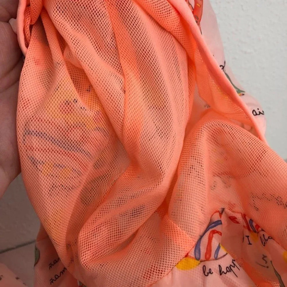 NWOT Mayoral hooded jacket sherbet orange with donut animals size 3 years - Picture 6 of 10